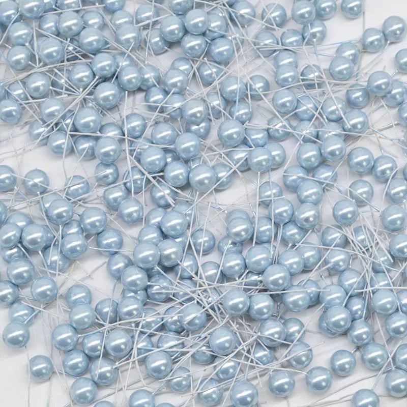 Pearl Stamens Artificial Berries for DIY Wreaths & Floral Décor Artificial Floral Picks Babs
