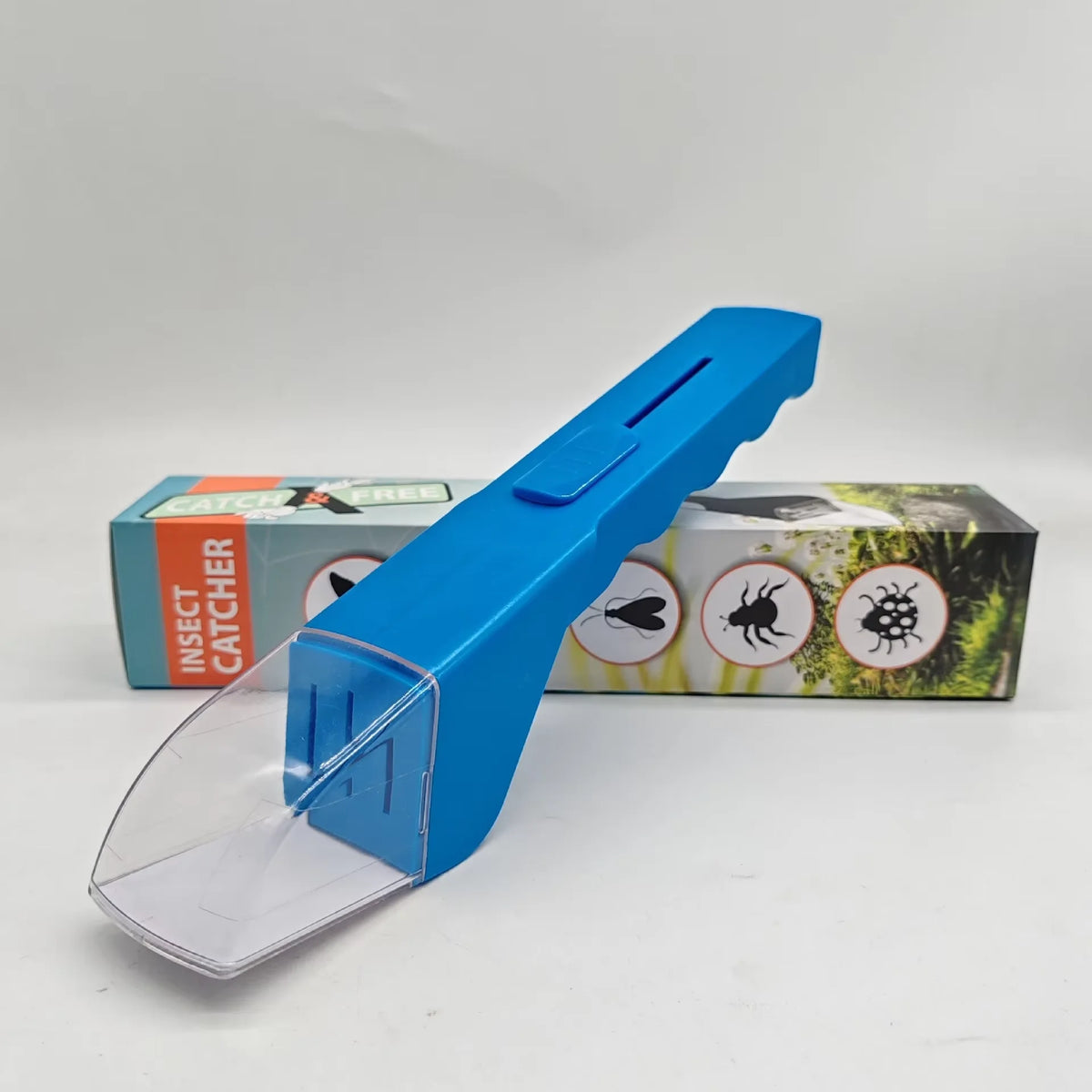 Handheld Insect Catcher – Spider, Bee & Bug Trap for Home Insect Catcher Babs blue