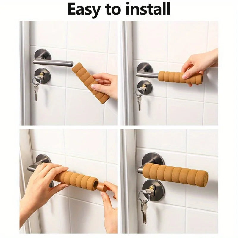 Spiral Door Handle Protective Cover – Anti-Collision & Anti-Static Door Handle Cover Babs