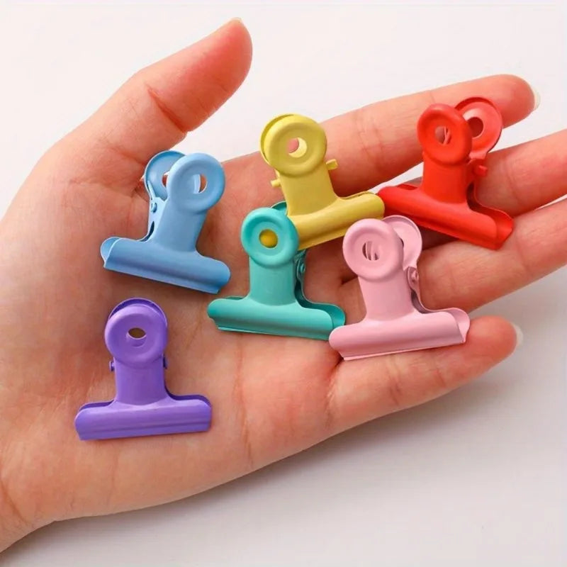 10-Pack Metal Multifunction Clips – Food, File & Photo Clamps Multifunction Bag Clips Babs