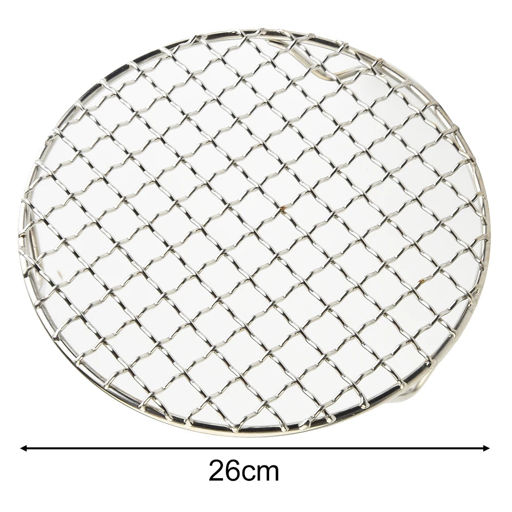 Stainless Steel Round BBQ Grill & Cooling Rack with Legs BBQ Cooling Rack Babs 26cm