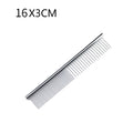 Stainless Steel Dog & Cat Dematting Comb 16/19cm Grooming Pet Grooming Comb Babs B