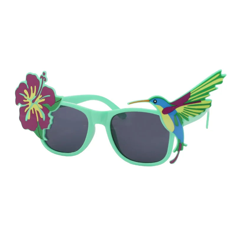 Hawaiian Party Sunglasses – Luau Tropical Photo Props & Favors Party Photo Props Babs C