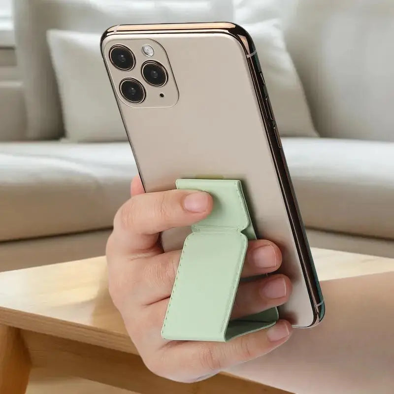 HUXUAN Foldable Ring Grip Phone Stand & Desktop Holder Ring Grip Phone Stand Babs