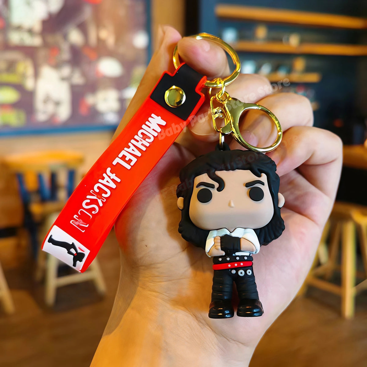 MJ Music Idol Doll Keychain – Party Favor & Birthday Gift Novelty Keychain Babs 1pc