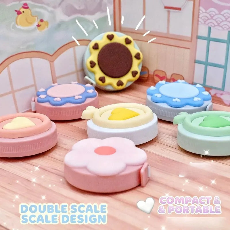 Macaron Mini Tape Measure – Portable Soft Measuring Tape 1.5M Mini Tape Measure Babs