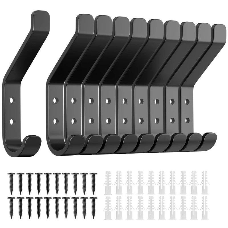 Stainless Steel Wall Hooks – Rust-Resistant Coat & Towel Hook Wall Hooks Babs