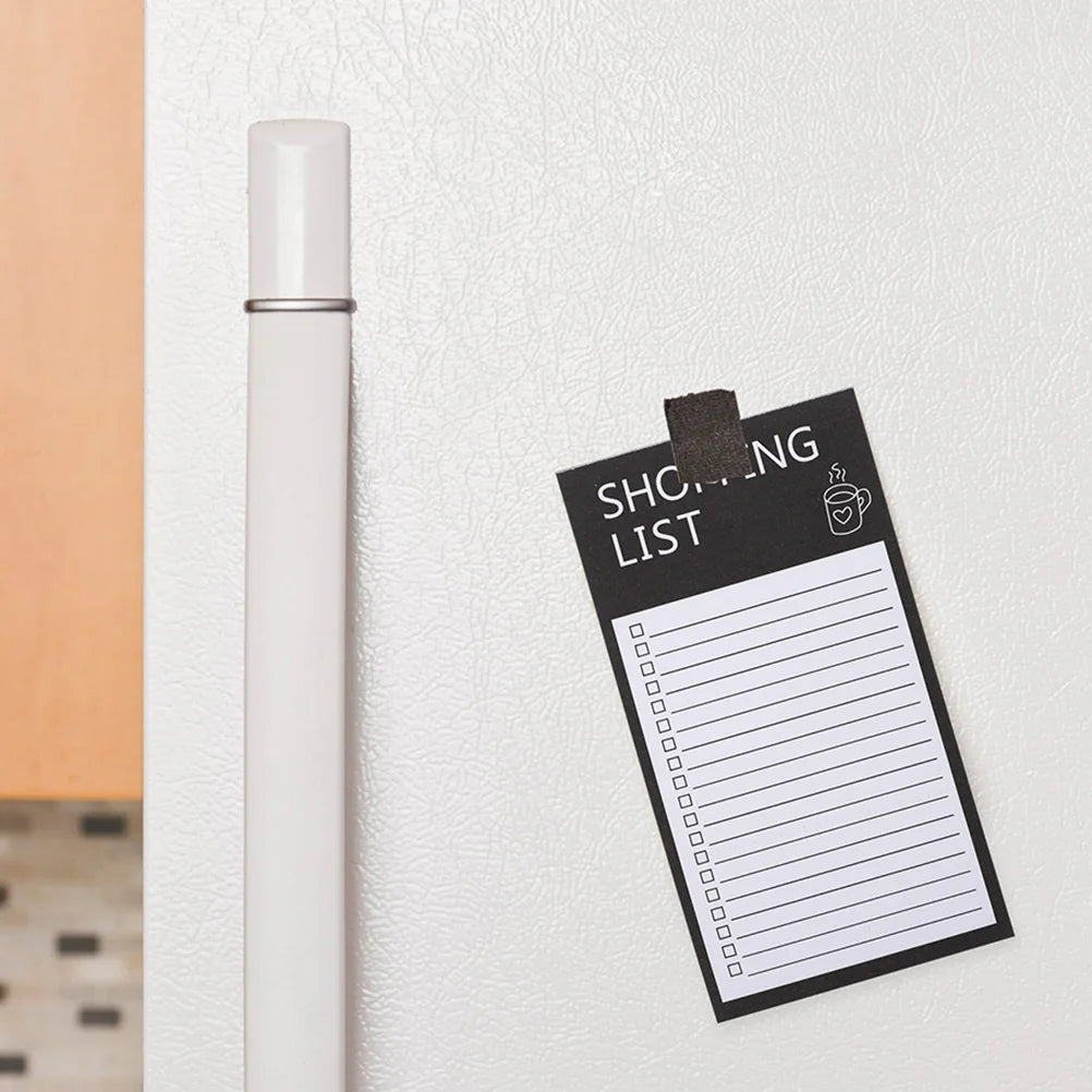 6PCS Magnetic Notepads – Grocery List & Fridge Memo Pads Magnetic Notepad Set Babs