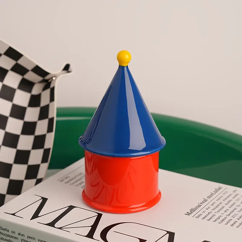 Creative Ceramic Toothpick Holder – Decorative Home Ornament Ceramic Toothpick Holder Babs