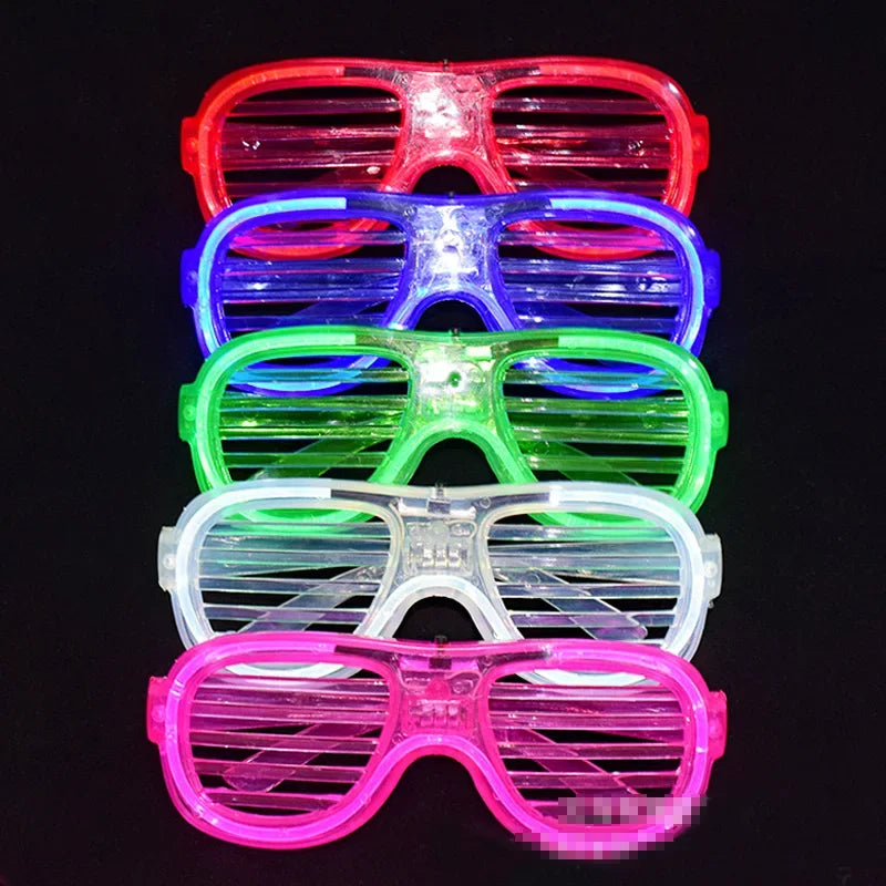 LED Flashing Light-Up Glasses – Glow Party & Concert Fun LED Party Glasses Babs 3