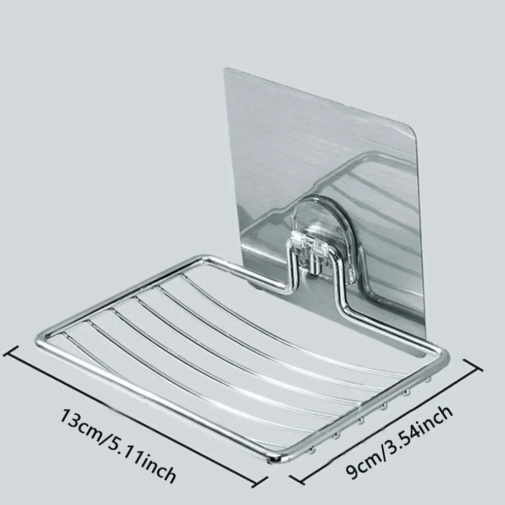 Wall Mounted Stainless Steel Soap Holder & Drainage Tray Soap Holder Babs
