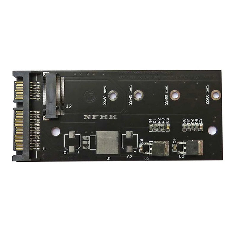 M.2 NGFF SSD to 2.5" SATA Adapter Riser Card | HUXUAN SSD Adapter Card Babs