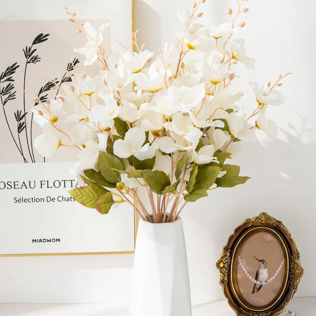Artificial Silk Magnolia Bouquet – Wedding & Home Décor Artificial Flower Bouquet Babs