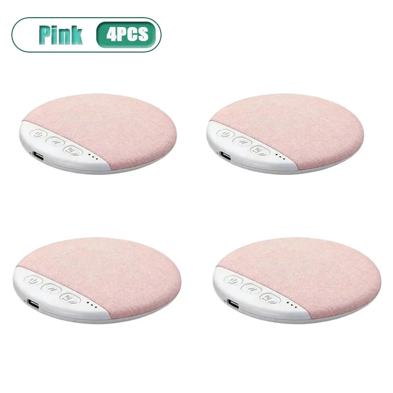Under Pillow Bluetooth Sleep Speaker – Bone Conduction, 1-4 Pack Pillow Sleep Speaker Babs Pink-4PCS 1.25"