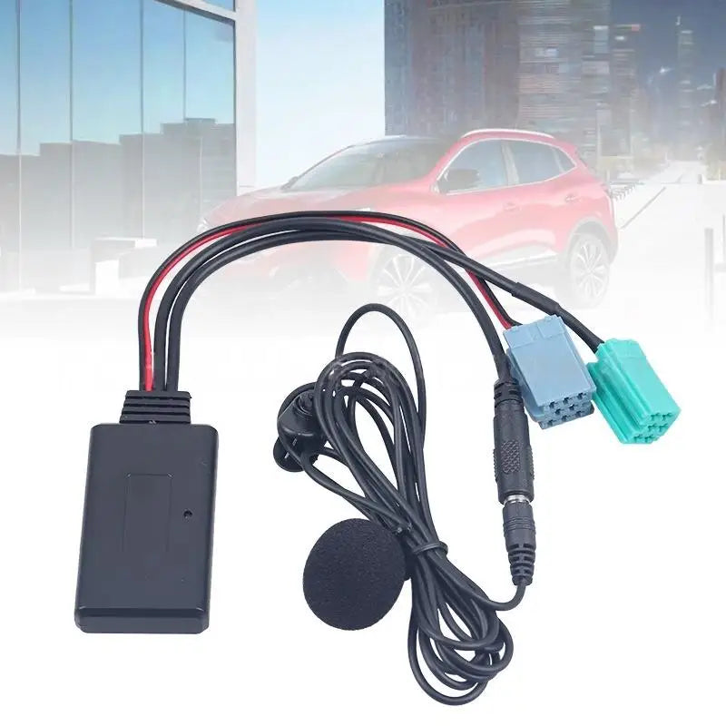 Car Bluetooth 5.0 AUX Adapter – ISO 6Pin 8Pin Radio Connector Car Bluetooth Adapter Babs