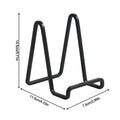 Metal Plate Display Stand – Picture Easel & Photo Holder Plate Display Stand Babs 1pcs