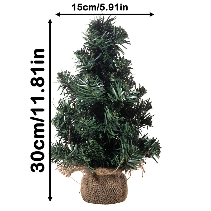 Mini Artificial Christmas Tree Desktop Décor 20/30CM Artificial Christmas Tree Babs 30cm
