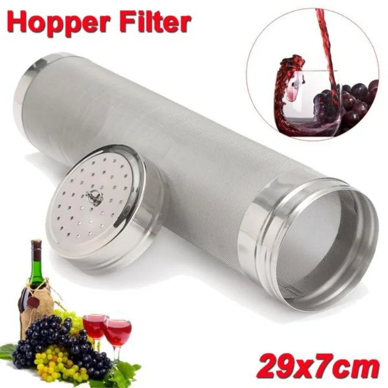 300 Micron Stainless Steel Hop Mesh Filter for Homebrewing Homebrew Hop Filter Babs 1pcs