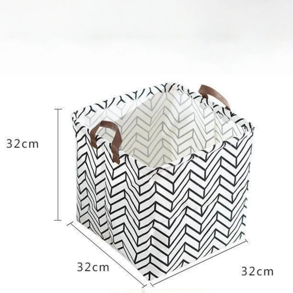 Foldable Cotton Linen Laundry Basket & Storage Bin Laundry Hamper Basket Babs