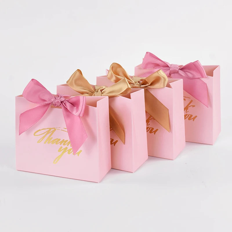 24Pcs Pink Thank You Candy Boxes – Wedding & Party Favors Party Favor Boxes Babs