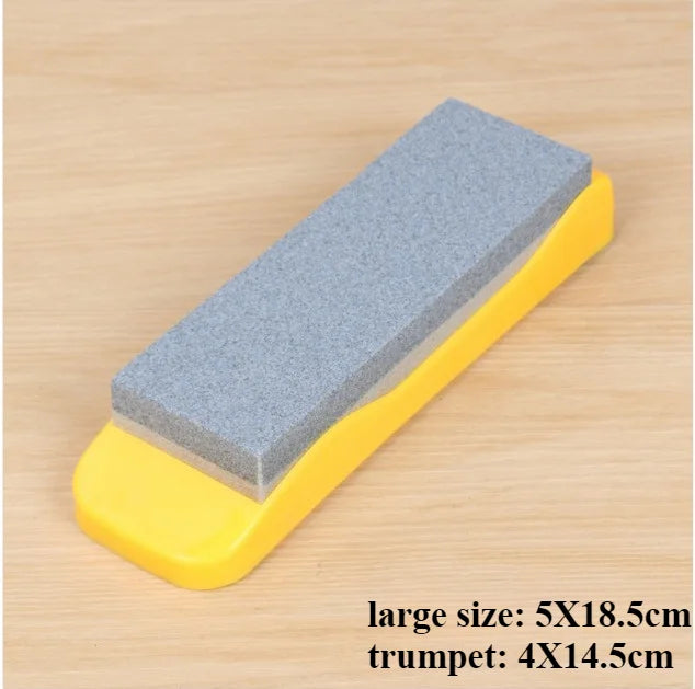 Double-Sided Diamond Sharpening Stone – Non-Slip Base Diamond Sharpening Stone Babs YELLOW large size