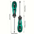 Ergonomic Magnetic Screwdriver Set – Anti-Static Steel Tips Screwdriver Set Babs green