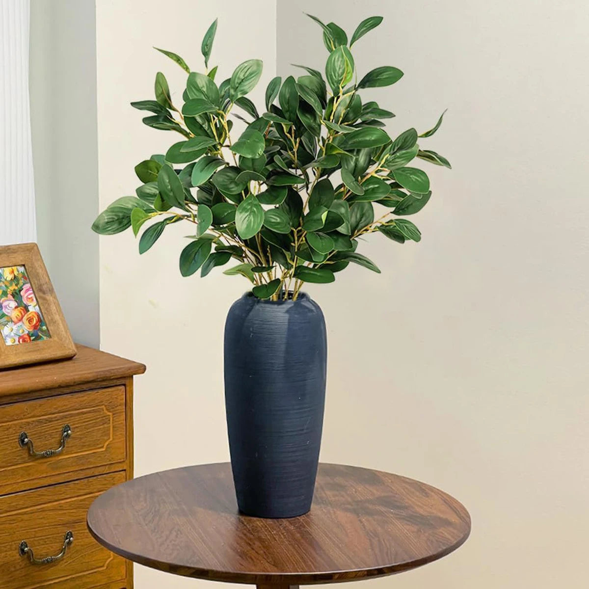 Artificial Green Magnolia Vine Bouquet – Wedding & Home Décor Artificial Flower Vine Babs