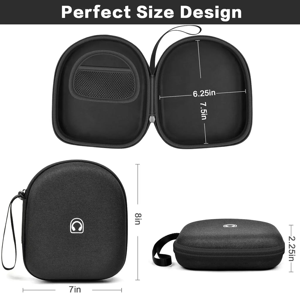 Headphone Storage Bag for Sony WH-CH520 – Hard Shell Case Headphone Storage Case Babs