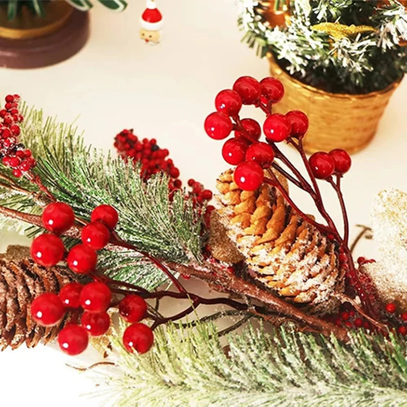 Artificial Holly Berry Branches | Christmas & Wedding Décor 10–20 Pcs Artificial Holly Branches Babs