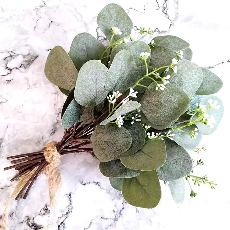 Artificial Eucalyptus Stems – Wedding & Home Greenery Décor Artificial Greenery Stems Babs