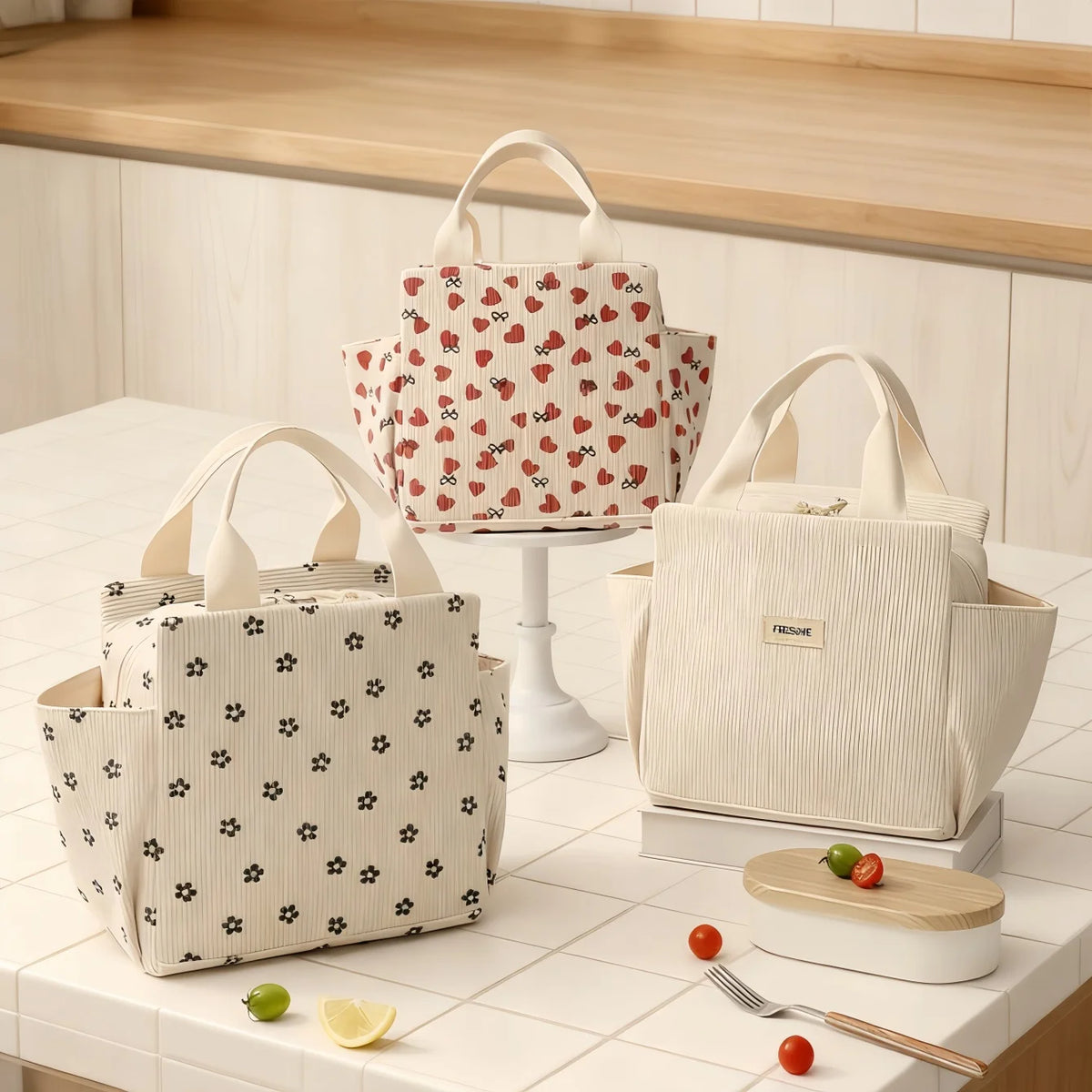 Large Reusable Lunch Bag – Leakproof Cooler Tote for Work Insulated Lunch Tote Babs