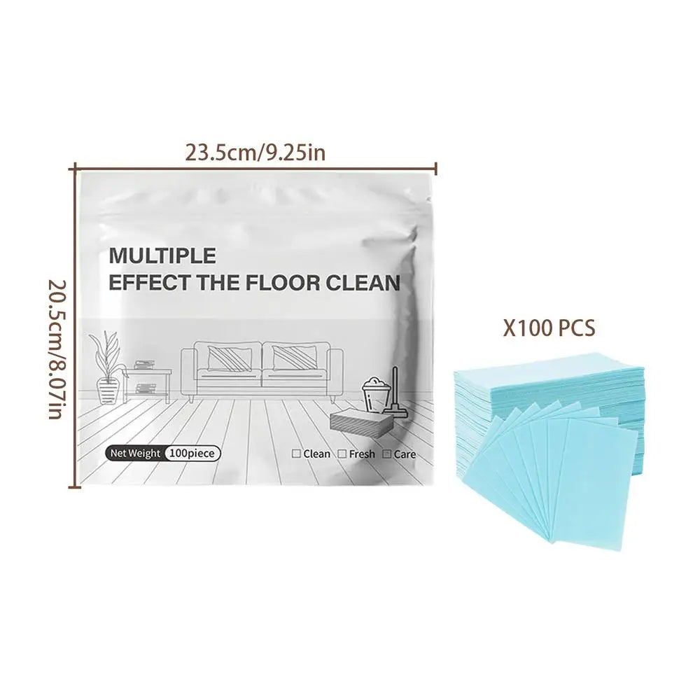 100pcs Floor Cleaning Tablets – Streak-Free Deep Clean Floor Cleaning Tablets Babs Blue