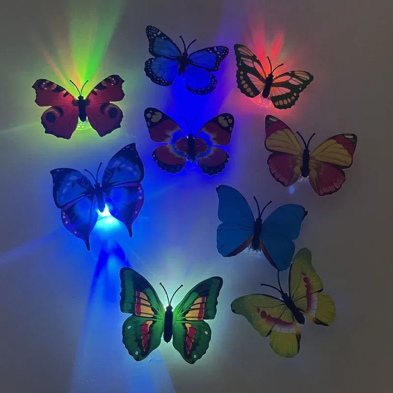 Flashing Butterfly Hair Clips – LED Party & Cosplay Accessory LED Hair Clips Babs