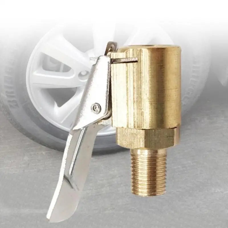 2pcs Tire Valve Clip Adapter for Car Air Pump Inflator Tire Valve Adapter Babs