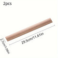 2-Pack Wooden Rolling Pins – Unpainted Hardwood Baking Tools Wooden Rolling Pin Babs 2pcs