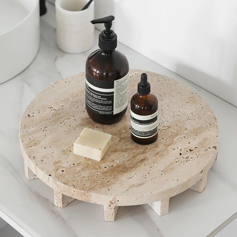 Modern Marble Texture Resin Tray | Minimalist Home Decor Decorative Resin Tray Babs
