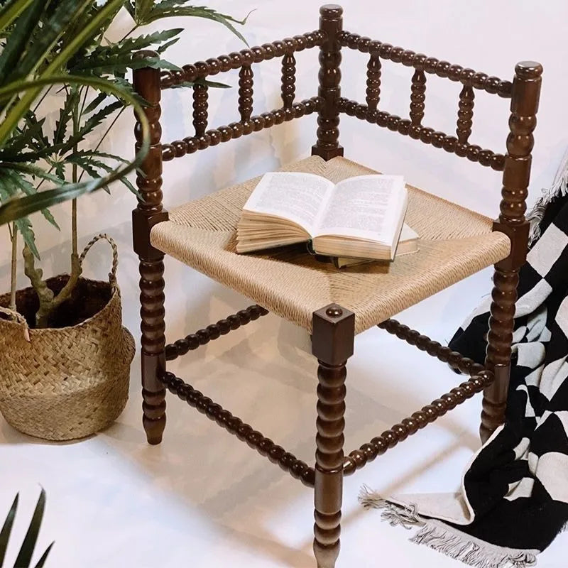 Vintage Solid Oak Dining Chair | Modern Chinese Wood Chair Wooden Dining Chair Babs