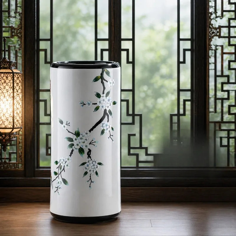 Modern Ceramic Floor Vase – Luxury Ikebana Décor Piece Decorative Floor Vase Babs Style D