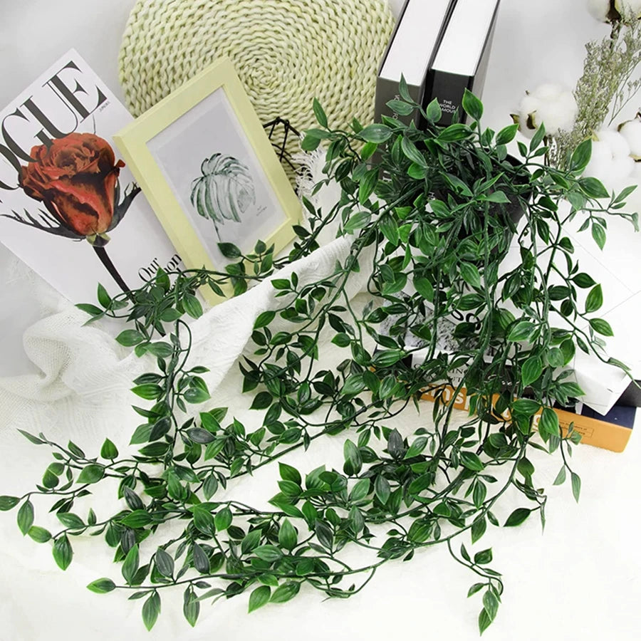 Artificial Ivy Plant with Pot – Wall Hanging Vine Decor Artificial Vine Plant Babs
