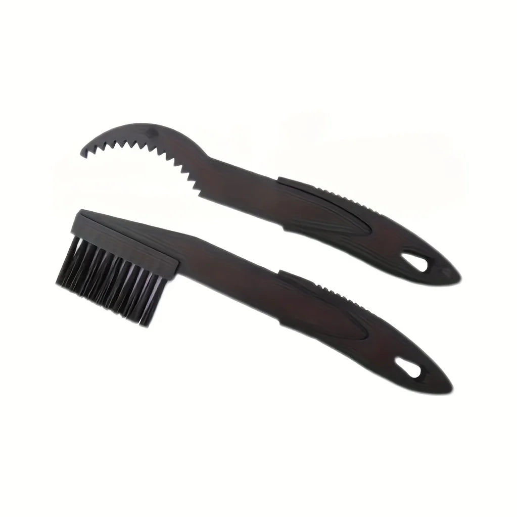 2-Piece Bike Chain Cleaning Brush Set – Gear Scrubber Tool Bike Cleaning Brush Babs 2PCS