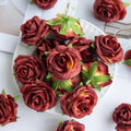 50/100PCS Silk Artificial Rose Heads – Wedding & Home Decor Artificial Flower Heads Babs COLOR 1 100 pieces
