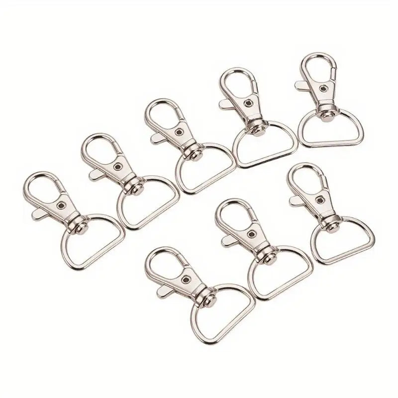 20pcs Metal Lobster Claw Swivel Clasps – Lanyard & DIY Crafts Jewelry Making Clasps Babs