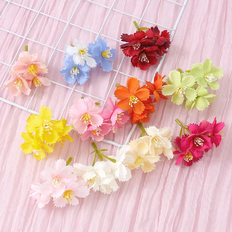10/20Pcs 7cm Silk Artificial Rose Flower Heads – Wedding & Home Décor Artificial Flower Heads Babs