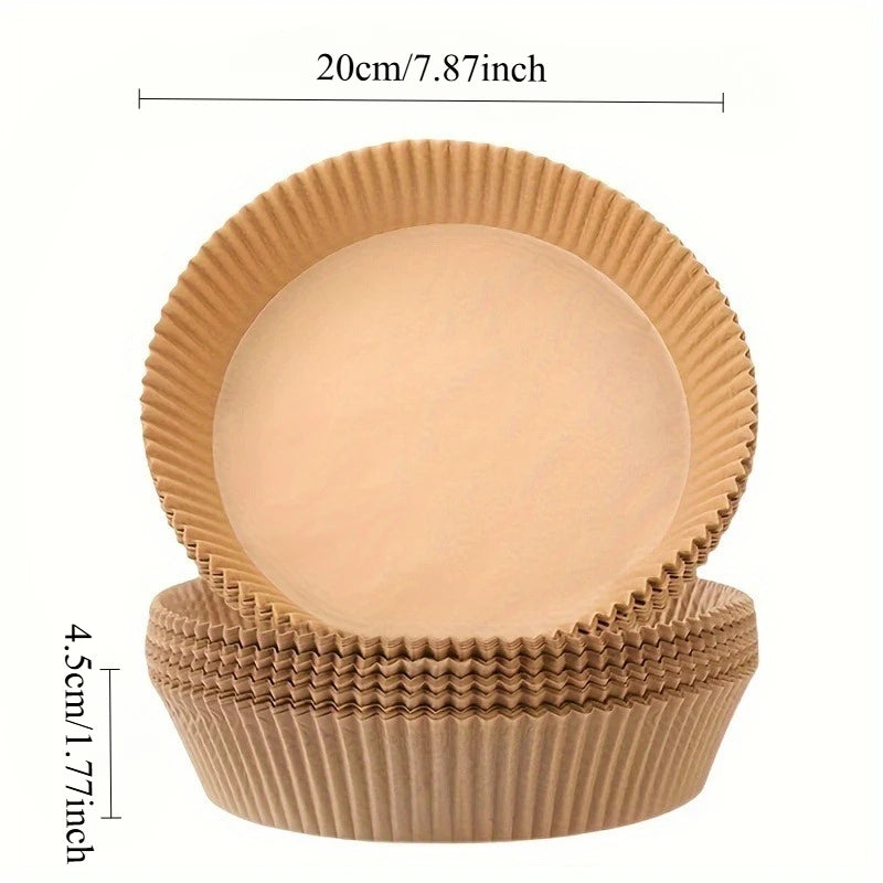 Disposable Non-Stick Air Fryer Liners – Oil-Absorbing Paper Air Fryer Liner Babs