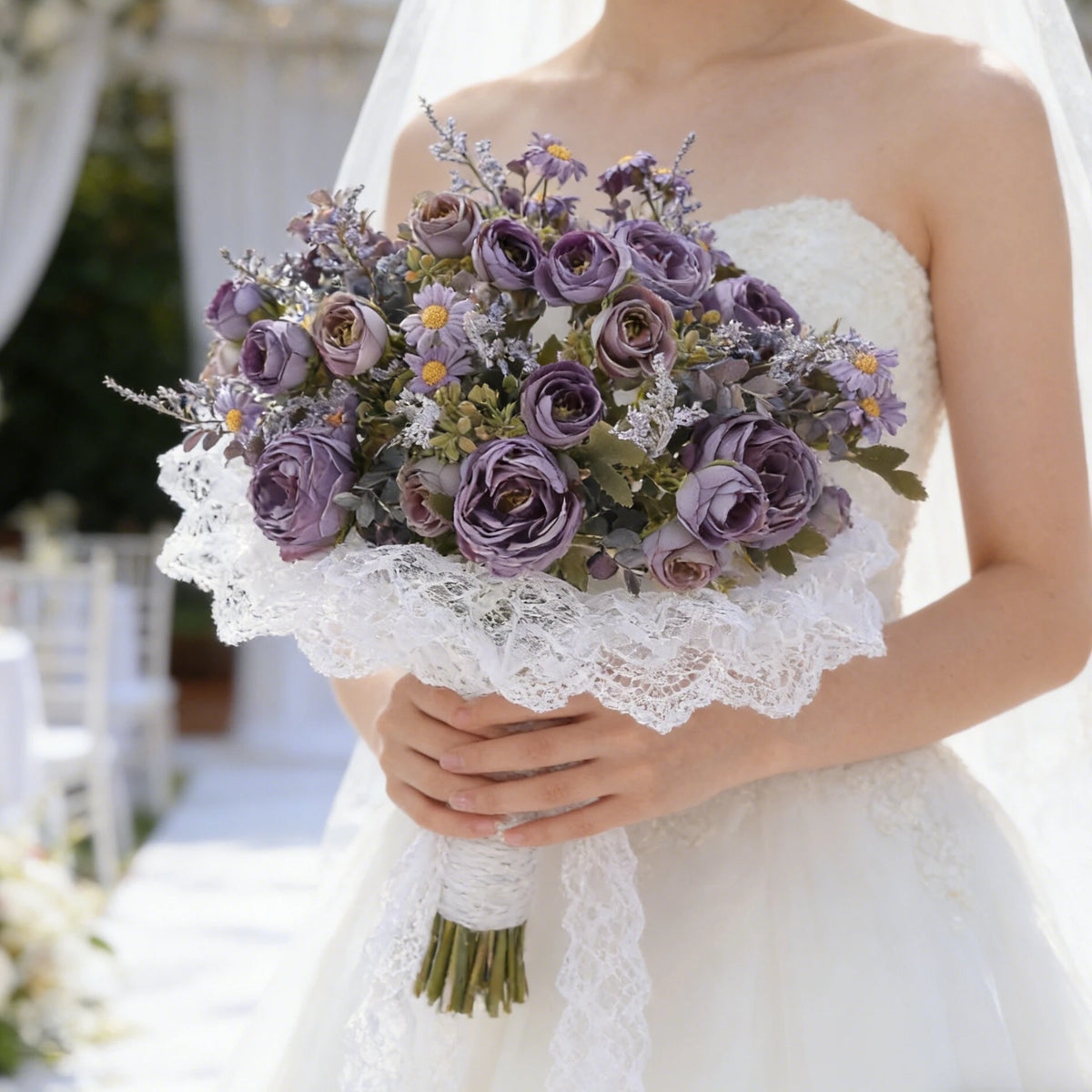 Silk Rose Artificial Flowers for Wedding, Home & DIY Décor Artificial Silk Flowers Babs