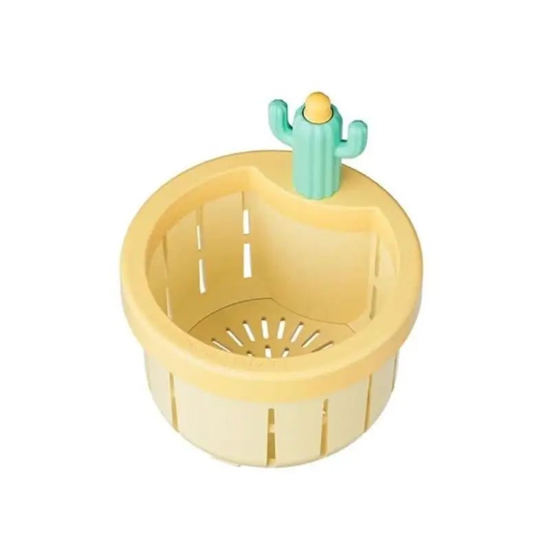 Cactus Sink Strainer & Drain Basket – Kitchen Filter Sink Drain Strainer Babs yellow