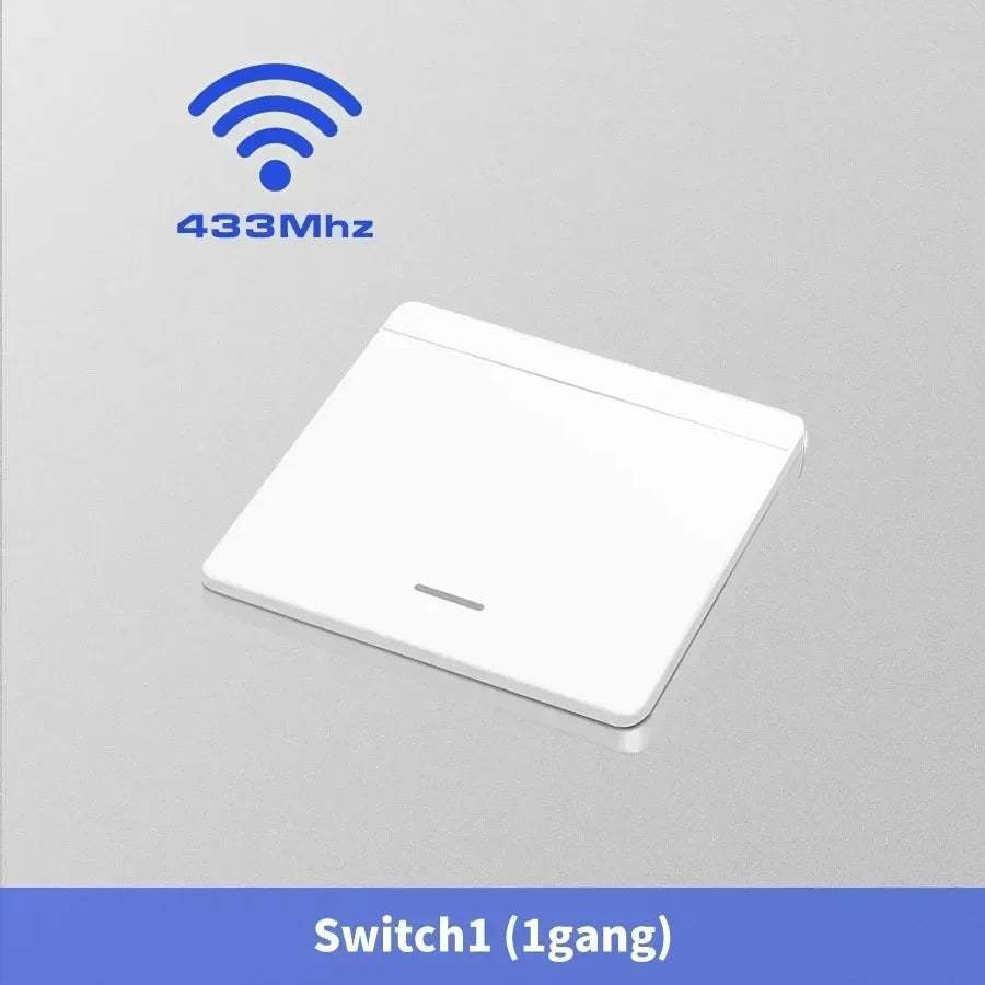 Tuya WiFi RF433 Smart Socket 16A – Voice & App Control Smart WiFi Socket Babs 1panel 1