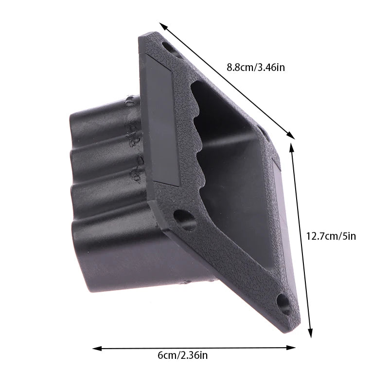 Black Plastic Speaker Side Handle – Durable Replacement Grip Speaker Replacement Handle Babs