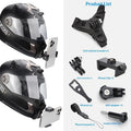 Helmet Chin Mount Strap for GoPro, Action & Insta360 Cameras Helmet Camera Mount Babs Black