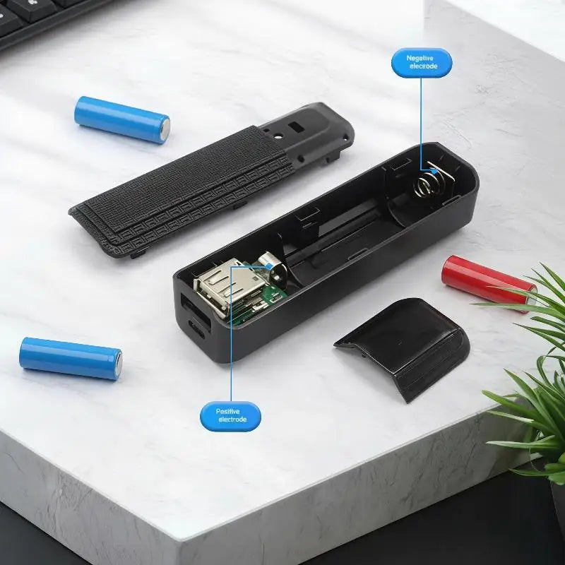 DIY USB Power Bank Case for 18650 Battery – Portable Charger Power Bank Case Babs